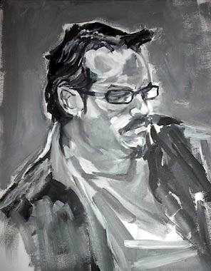Stephen Roberst - Painting done by Steven Epstein